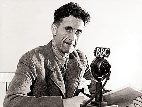 The Man Himself, Great British Author George Orwell (Image taken from opendemocracy.net) 
